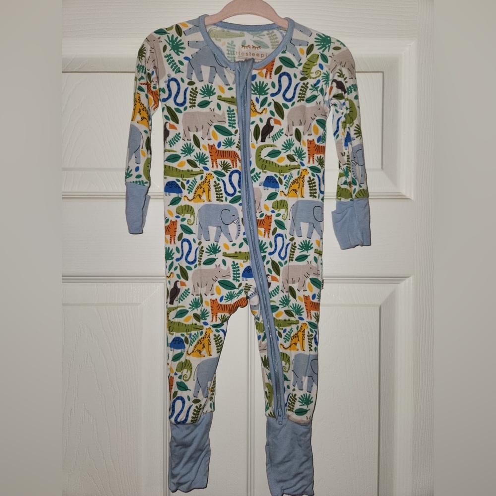 Little Sleepies Jungle Safari 3-6 month